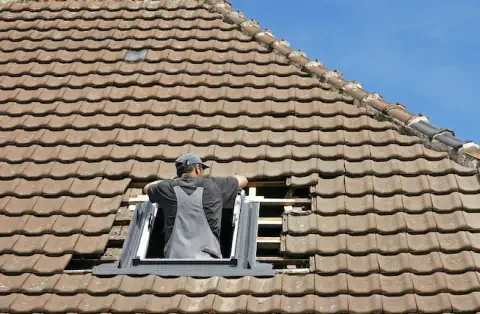 Pose de velux à Montlaur